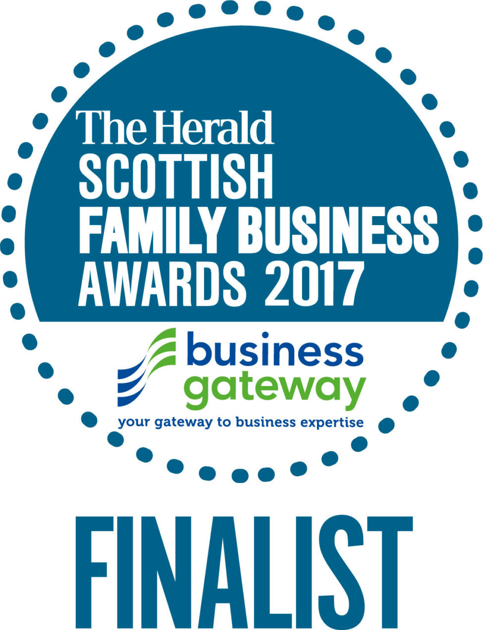 Finalist Badge | Herald Scottish Family Business Awards